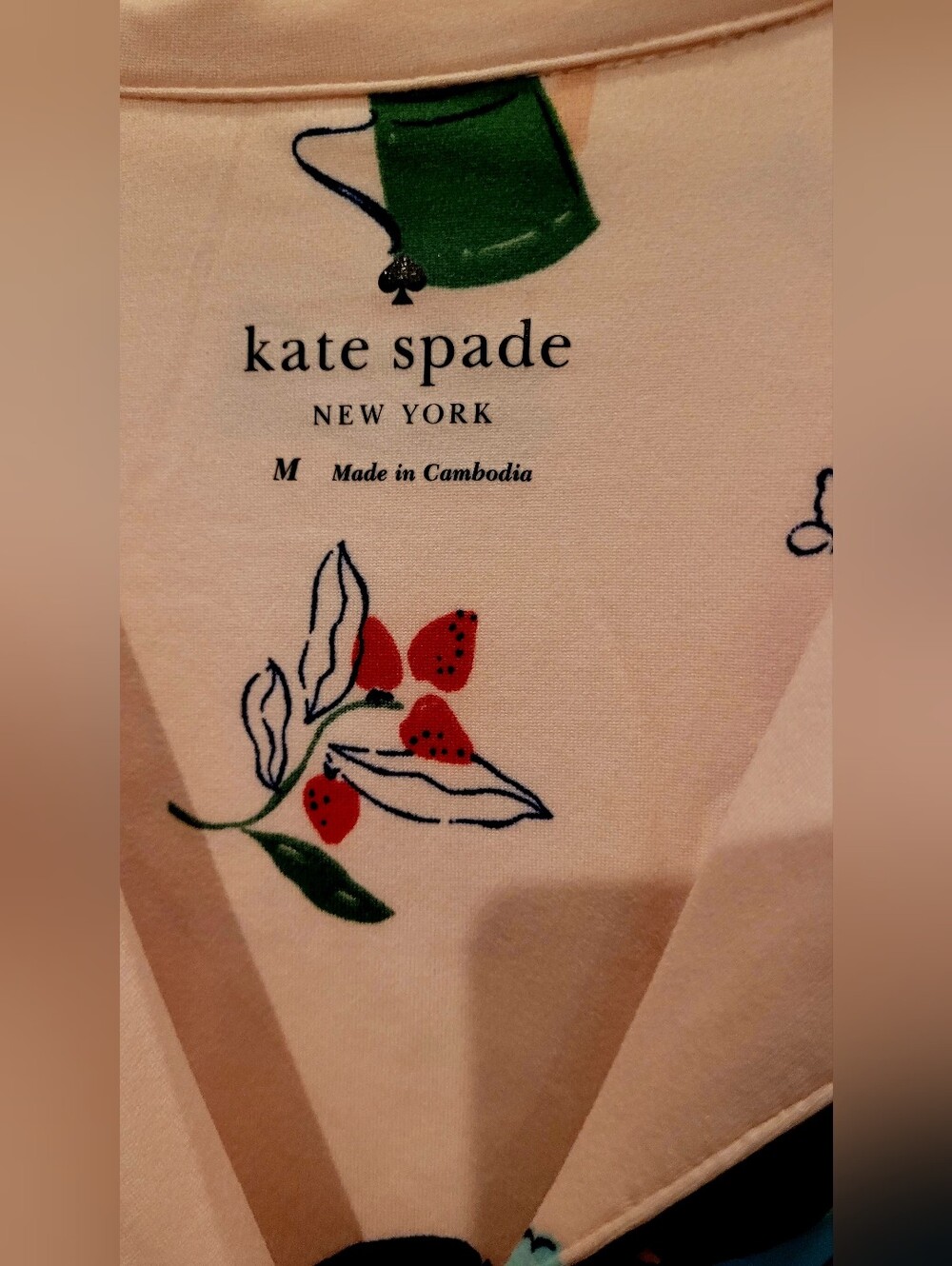 Kate Spade Summer Gardening Pajama Set - Picture 4 of 6